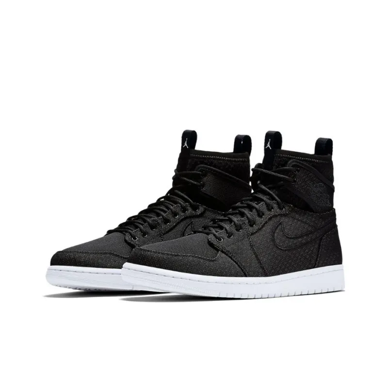 Jordan 1 Retro Ultra High Black White-1