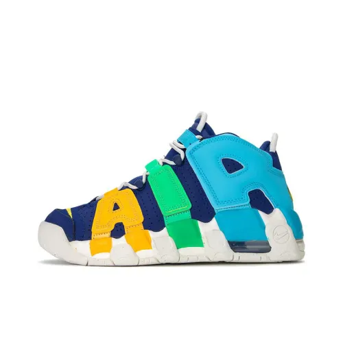 Female Nike Air More Uptempo Vintage basketball shoes