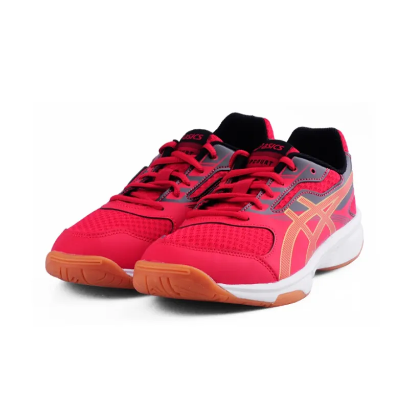 Asics Upcourt 2 Red Training Shoe-2