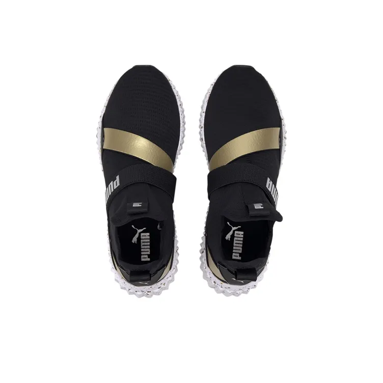 PUMA Defy Mid Metal 'Black Gold' Women's-1