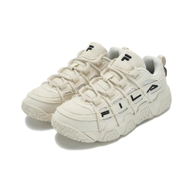 FILA Barricade Basketball Shoes 'Cream White' Women's-2