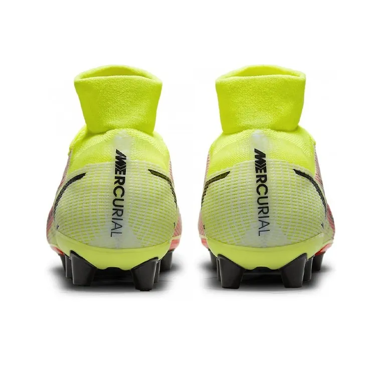 Nike Mercurial Superfly 8 Pro Ag 'Yellow Red'-4