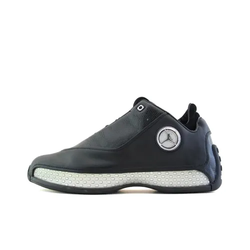 Jordan 18 OG Low Black Silver Chrome