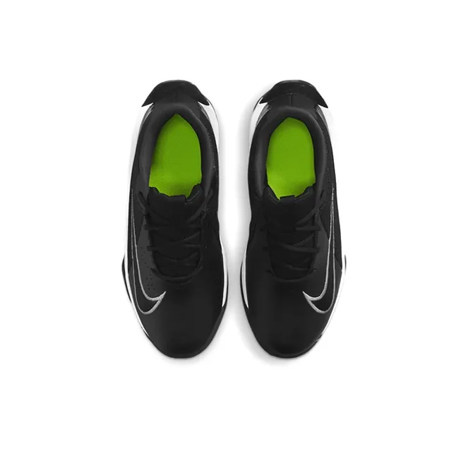Nike Team Hustle Quick 3 'Black Metallic Silver' GS-3