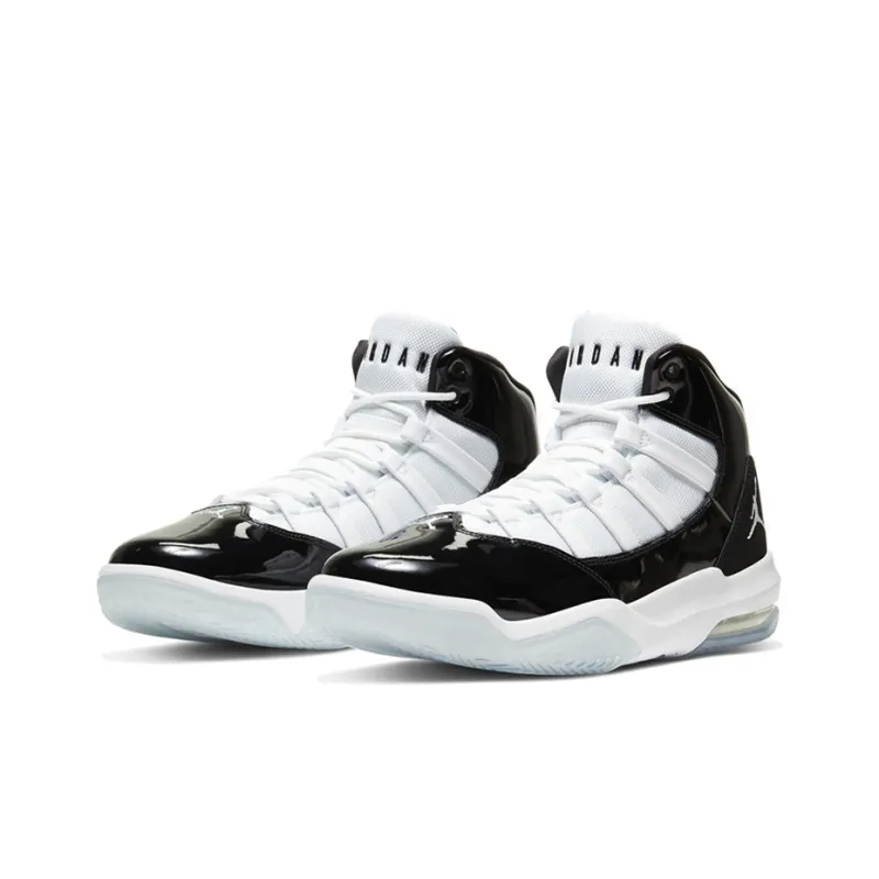 Jordan Max Aura Black White-2