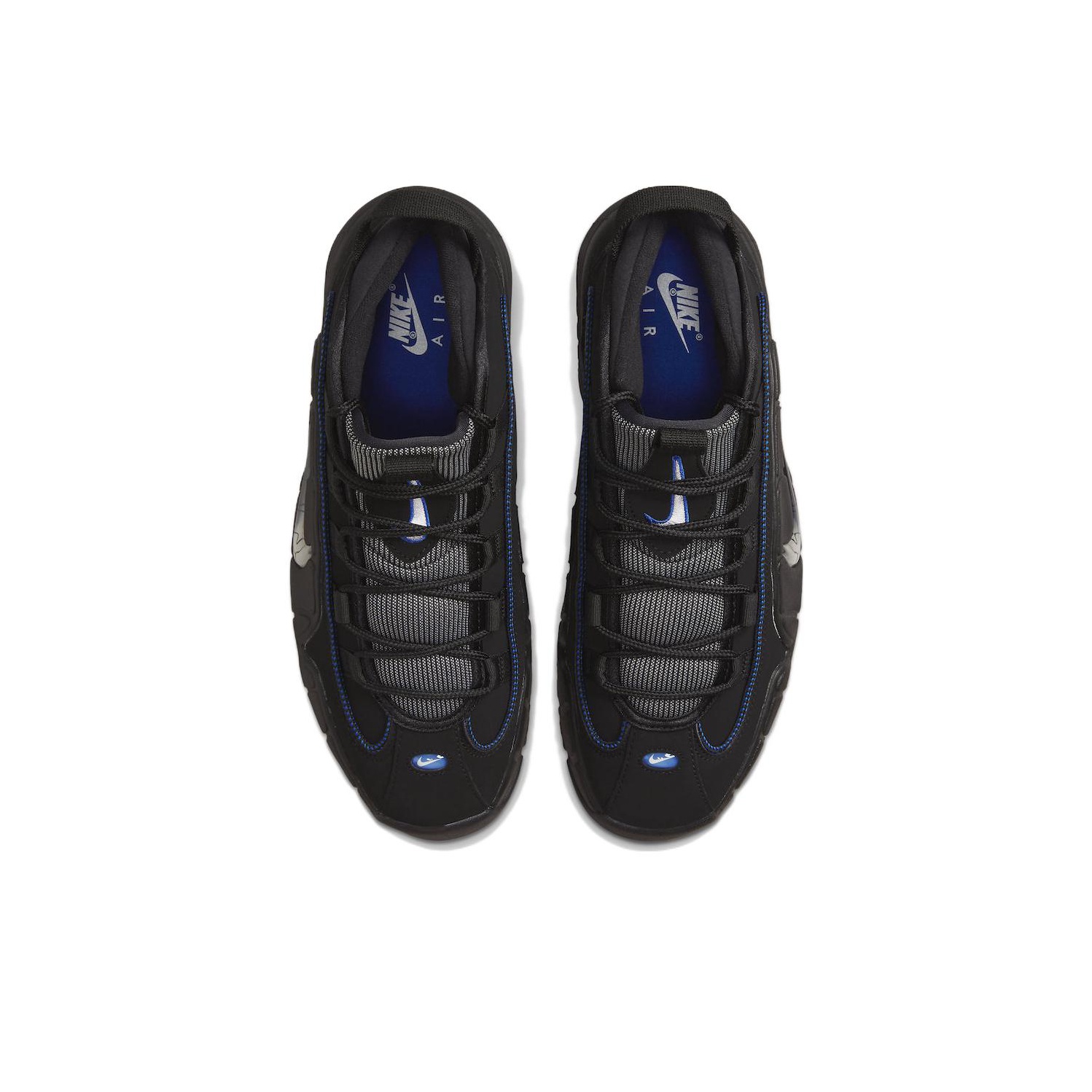 Nike Air Max Penny 1 All-Star Black Metallic Silver - POIZON