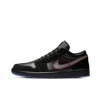 JORDAN 1 Low Black Red Orbit