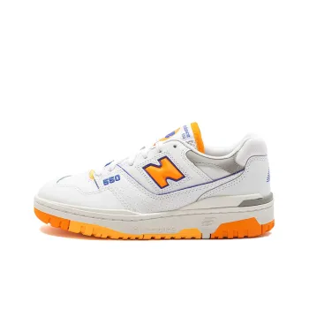 New Balance 550 White Vibrant Orange