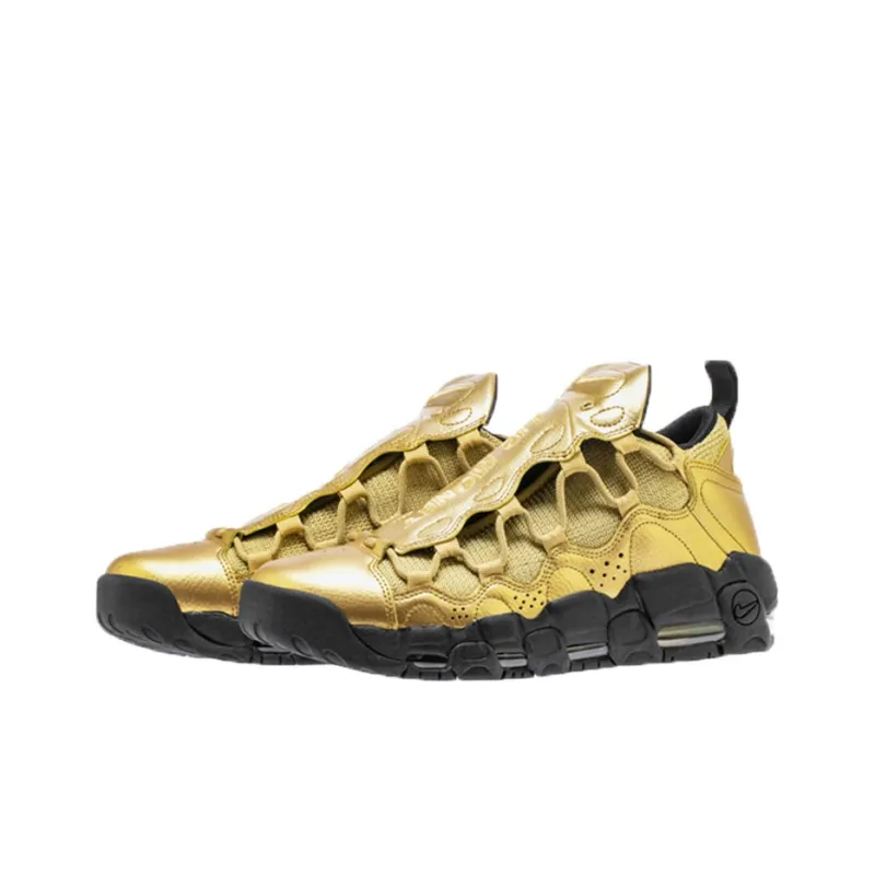 Nike Air More Money Metallic Gold Black-2