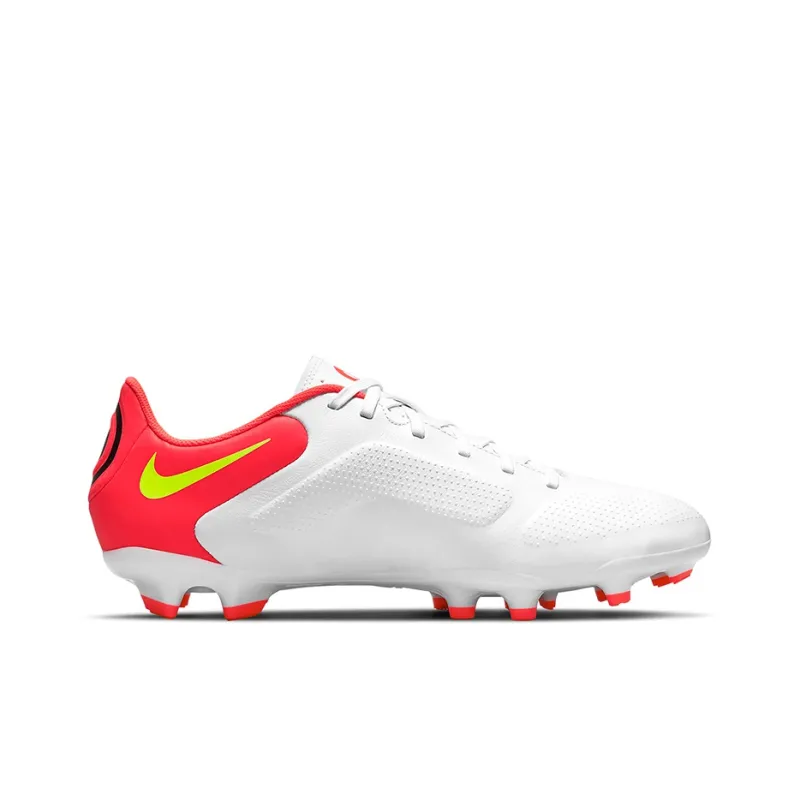 Nike Legend 9 Academy FG/ Soccer Shoes White/Red-1