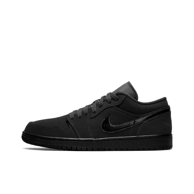 Jordan 1 Low Triple Black 2019-0