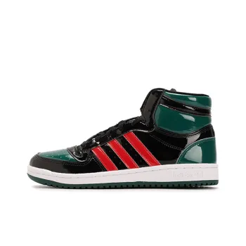 Adidas Originals Top Ten Black Green Red Patent