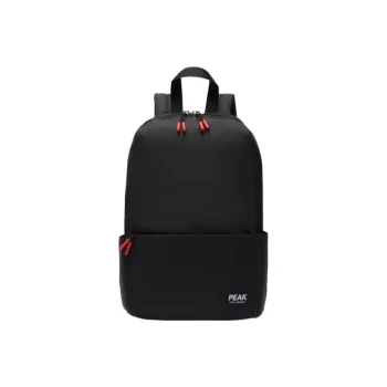 PEAK Fabric Sports Bag Casual Bag Backpack Regular Unisex Black