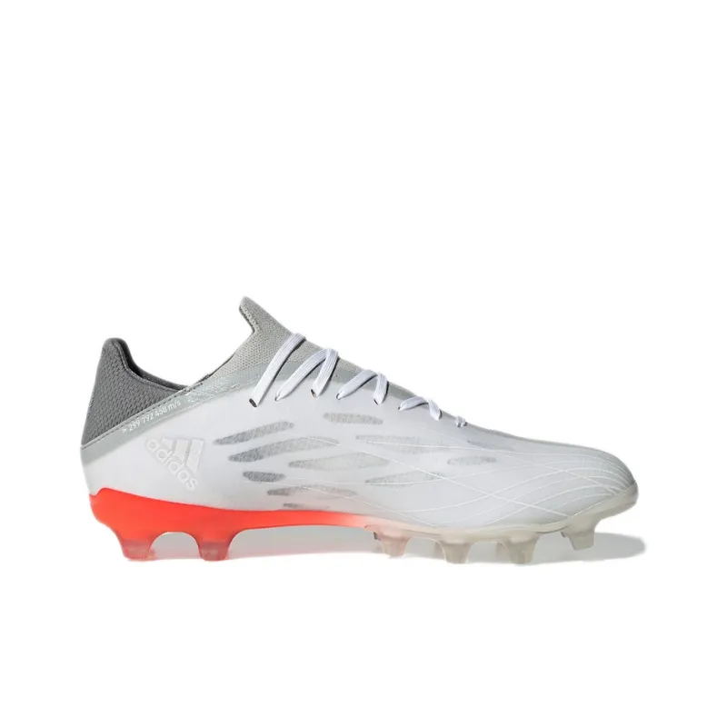 Adidas X Speedflow AG Short Rubber Studs HG Short Rubber Studs Anti-Slip Wear-Resistant Soccer Shoes Men's White Gray-1