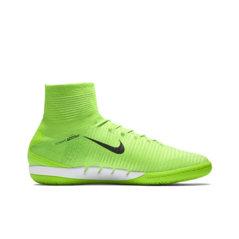 Nike Mercurialx Proximo 2 Soccer Shoes Men High-Top Neon Green-1