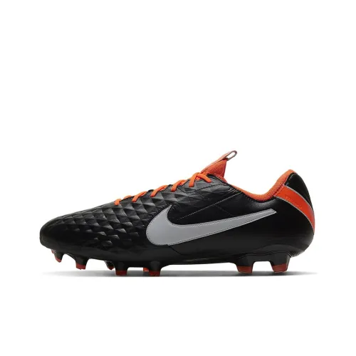 Nike Tiempo Legend 8 Elite FG Black Total Orange