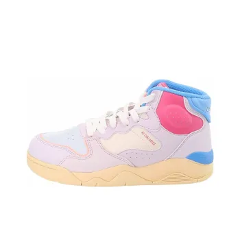 LiNing High Top Vintage Basketball Shoes Women's Fuchsia