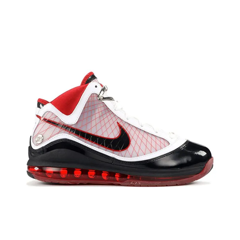 Nike LeBron 7 White/Black Varsity Red-3