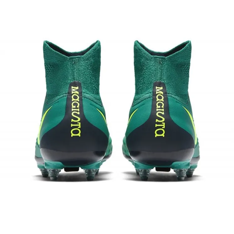 Nike Magista Orden 2 SG Metal Long Studs Cushioned Anti-Slip And Wear-Resistant Lightweight Soccer Shoes Men's Green-4
