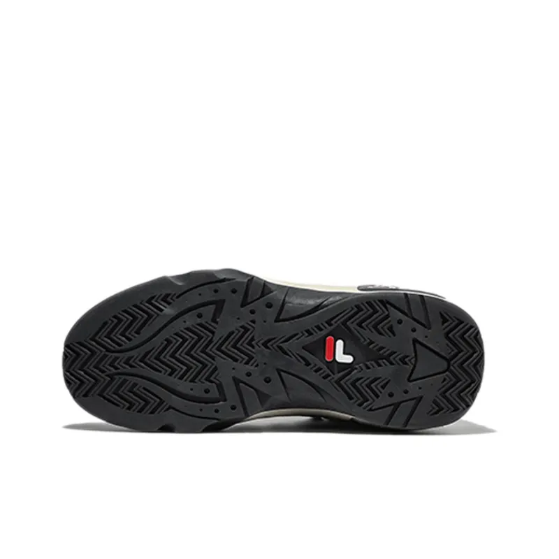 FILA Grant Hill 1 High Top Vintage Basketball Shoes Unisex Black White Korean Style-5