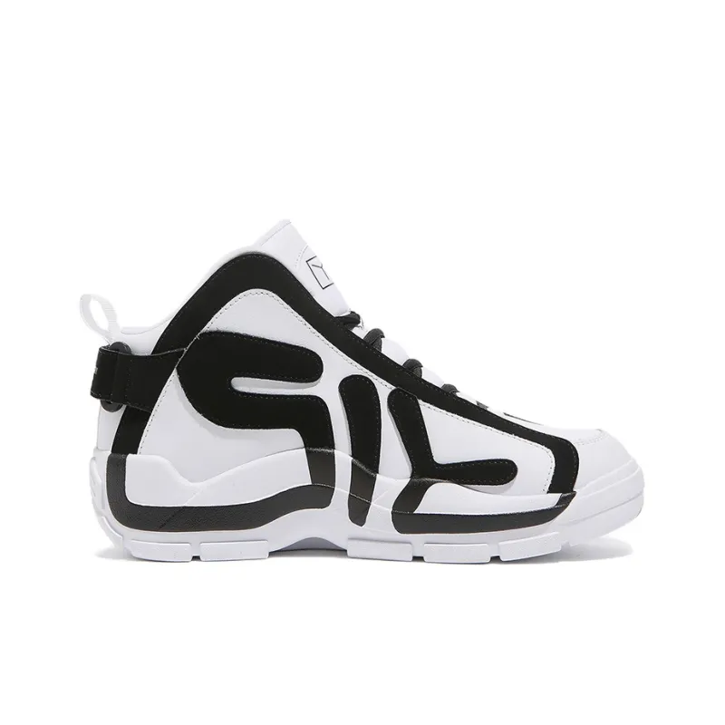 Y/project X FILA Grant Hill 2 Vintage Basketball Shoes Unisex Mid Top White/Black-1
