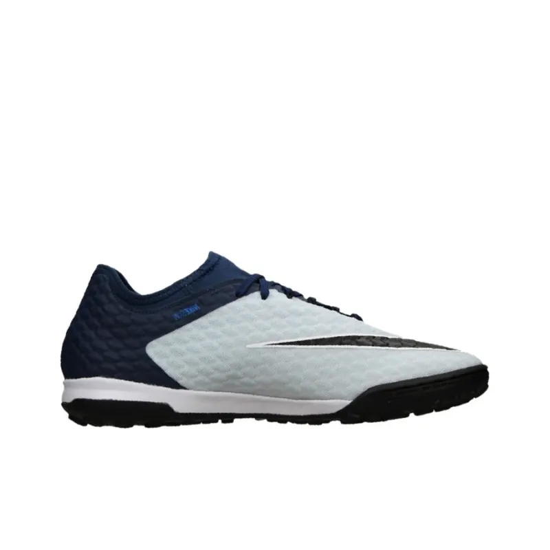 Nike TF Rubber Broken Studs Cushioning, Slip Resistant, And Abrasion Resistant Soccer Shoes Men's Blue White-1