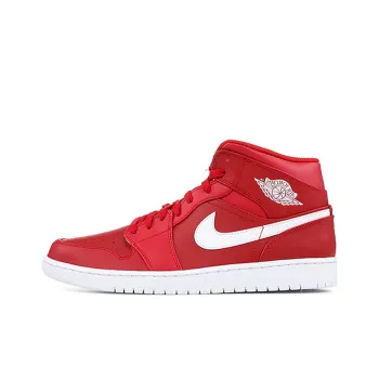 Jordan 1 Retro Mid Gym Red White