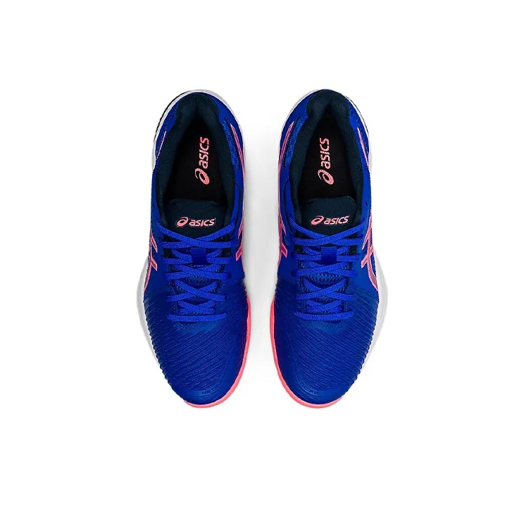 Asics Netburner Ballistic FF 2 Vintage Basketball Shoes Women's Low-Top Blue/Pink-2