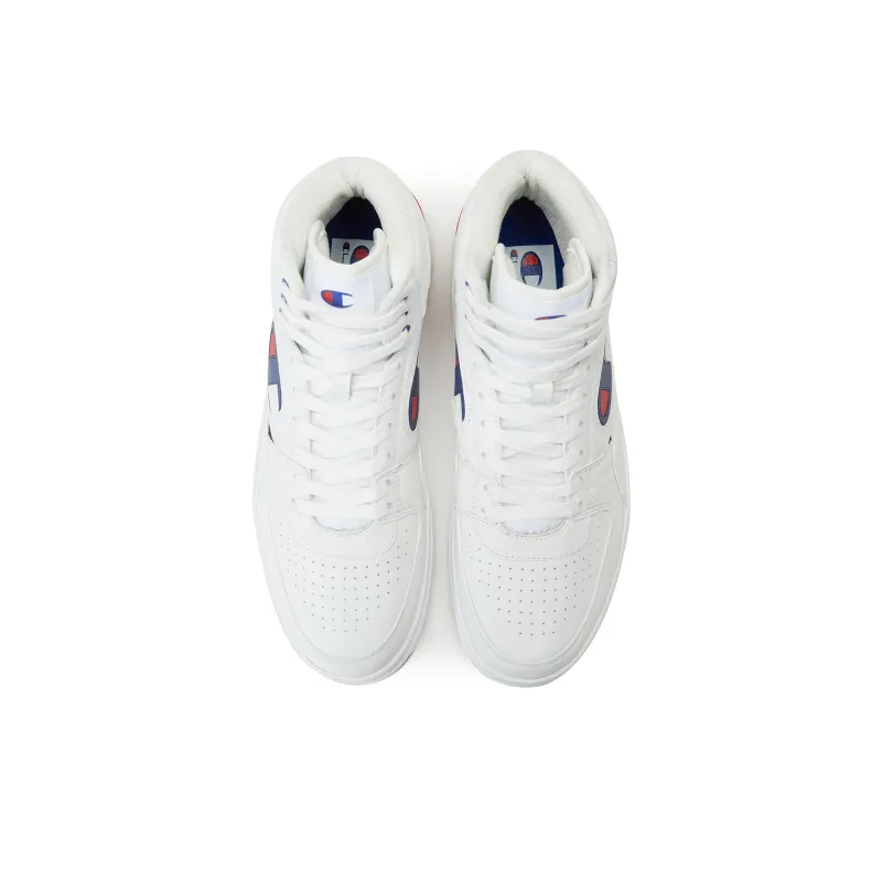 Champion Dream Shooter Wear-Resistant High-Top Vintage Basketball Shoes Women's White-2