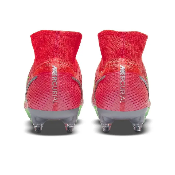 Nike Mercurial Superfly 8 Elite SG PRO Ac Soccer Shoes 'Red Orange'-4