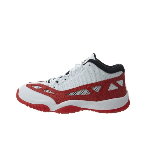 Jordan 11 Retro Low IE White Gym Red