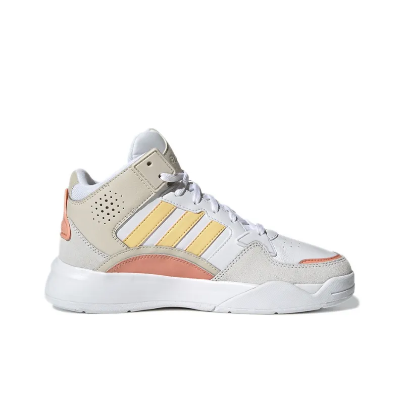 Adidas Neo 5th Quarter 'White Yellow Orange' Women's-1