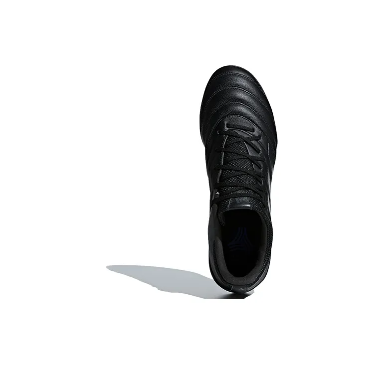 Adidas Copa 19.3 TF Rubber Broken Studs Wear resistant And Lightweight Soccer Shoes Men's Black-4