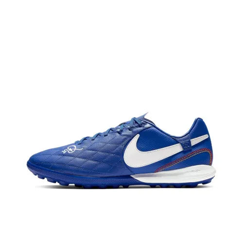 Nike Lunar Legend 7 Pro Soccer Shoes Men Low-Top Blue/White