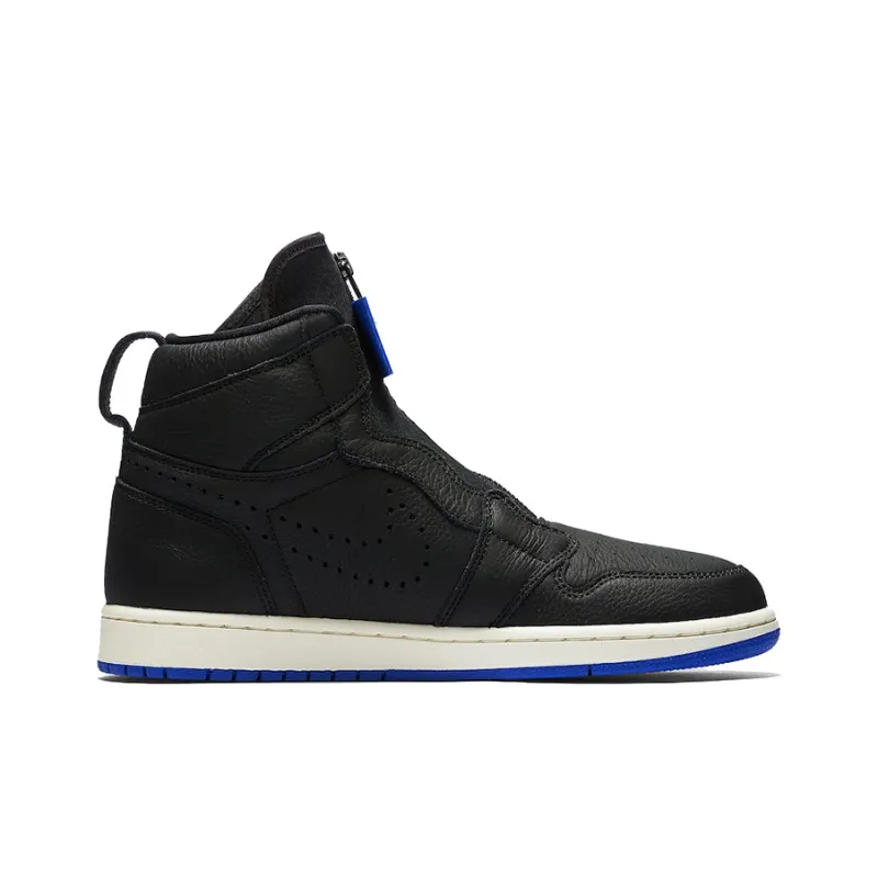 Jordan 1 Retro High Zip Black Hyper Royal-1