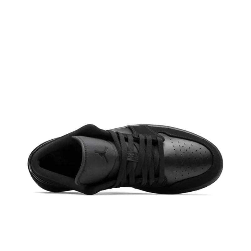 Jordan 1 Retro Low Triple Black-3