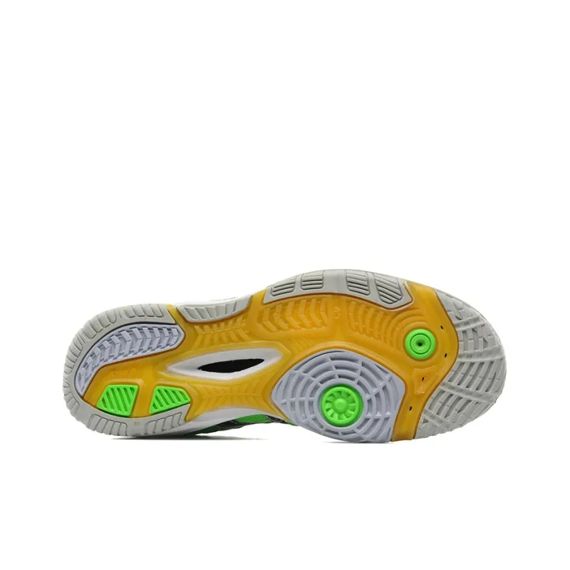 Asics Gel-Blade 3 Badminton Shoes Men Low-Top Moss Green/Silver-4