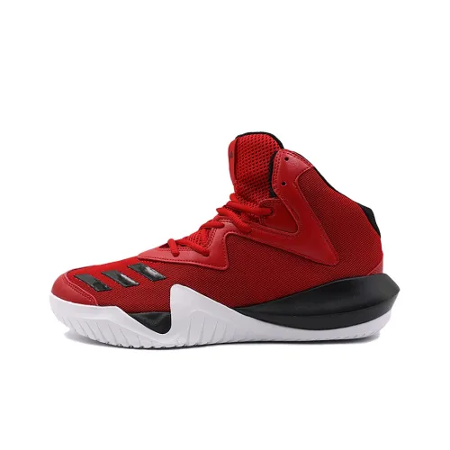 Adidas Crazy Team Vintage Basketball Shoes Men Low-Top China Red