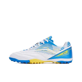Joma TF Rubber Broken Studs Cushioning Anti Slip And Wear Resistant Soccer Shoes Men's White Blue