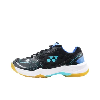 YONEX Power Cushion Anti Slip Wear Resistant Low Top Badminton Shoes Unisex Black Blue