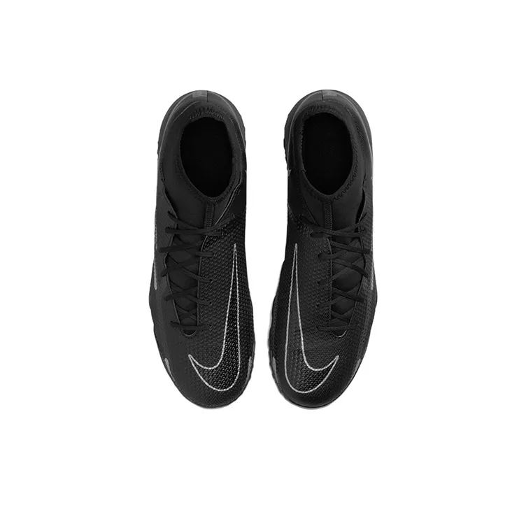 Nike Phantom GT Soccer Shoes Men Mid-Top Black/Silver-3