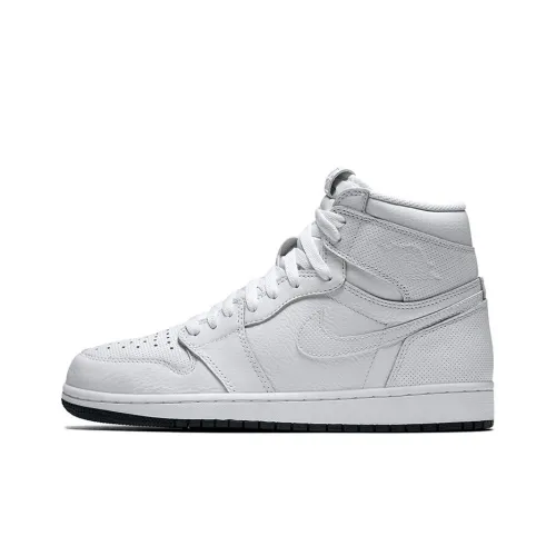 Jordan 1 Retro White Perforated