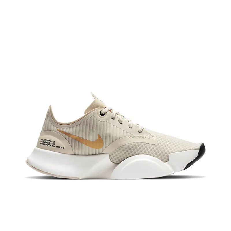 Nike SuperRep Go White/Gold Women's-1