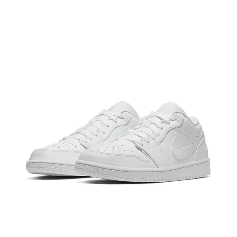 Jordan 1 Low Triple White Fog Grey-1