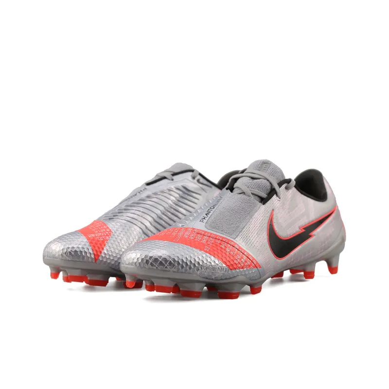 Nike Phantom Venom Elite Fg Metallic Grey Crimson-2
