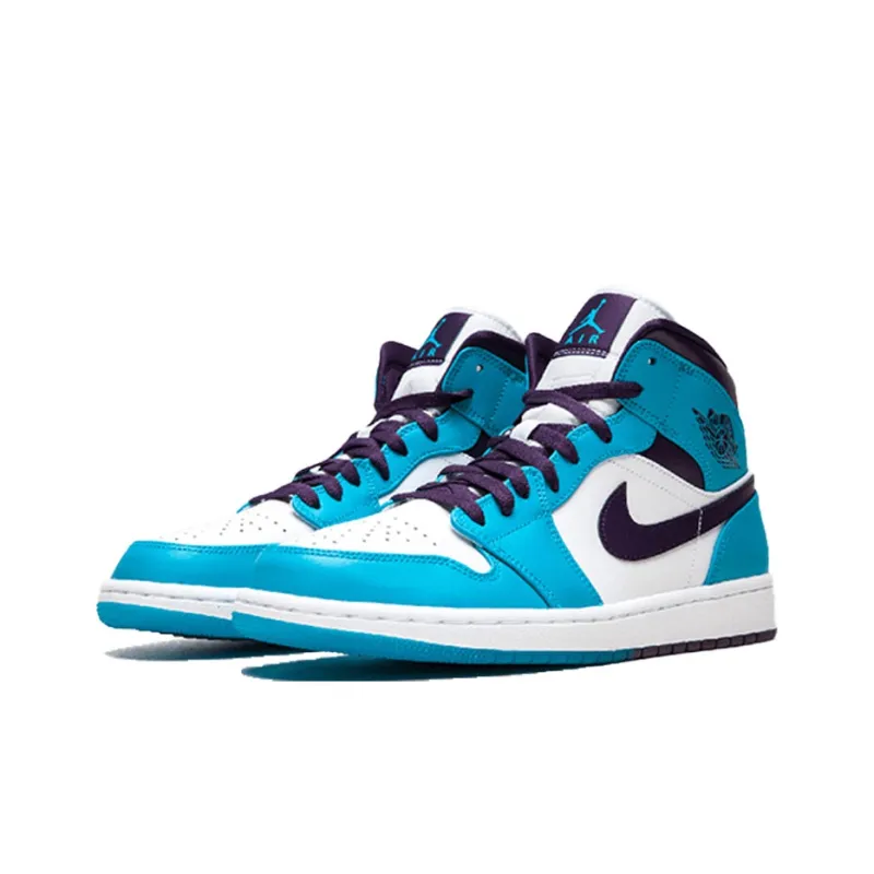 Jordan 1 Mid Hornets-2