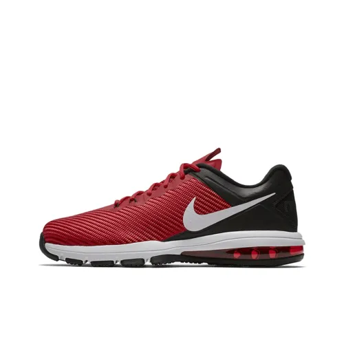 Nike Air Max Full Ride Tr Training Shoes Men Low-Top Black/White Red