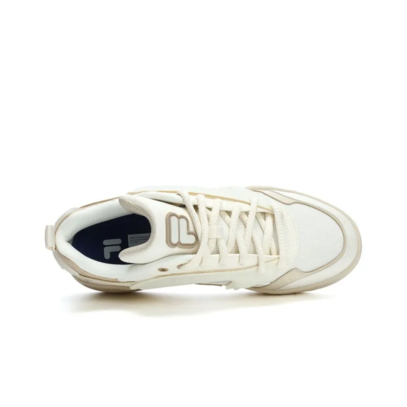 FILA FUSION Classic Basketball Shoes 'White Beige'-3