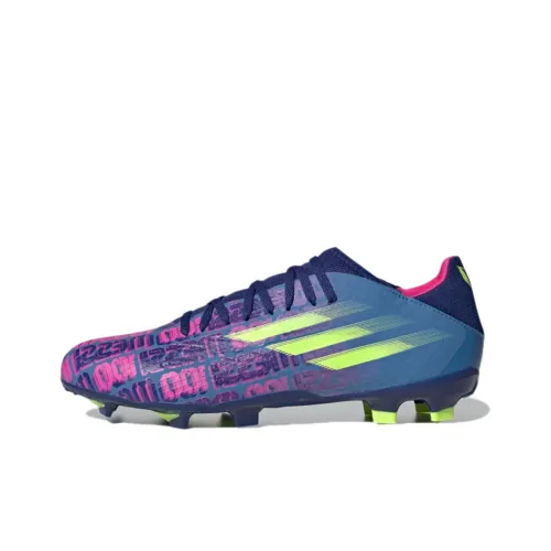 Adidas Messi Soccer Shoes Men Low-Top Violet