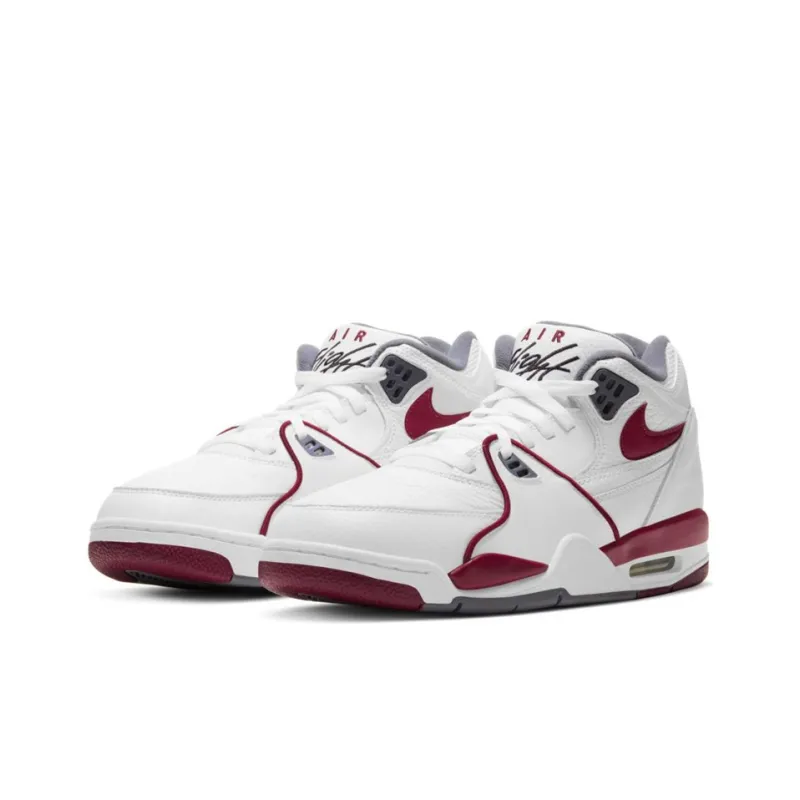 Nike Air Flight '89 White Team Red-2